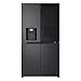 LG InstaView™ American Fridge Freezer - Essence Black Steel - E Rated