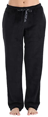 PajamaMania Women's Plush Fleece Pajama Pants with Pockets4
