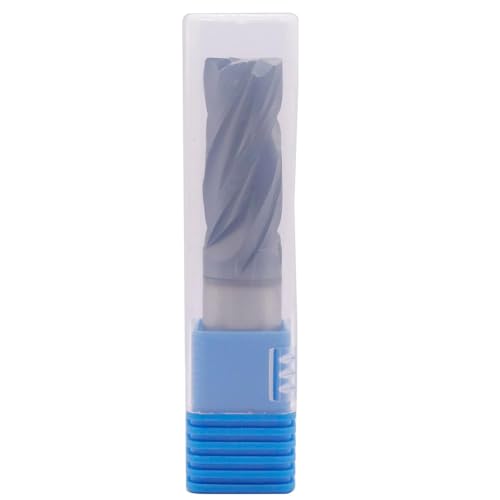 Image of 3 /4 inch 4 Flute Variable Carbide End Mill, 0.04 inch Corner Radius, AlTiN Coated | Variable Helix, Solid Carbide, 3 /4 inch Cutting Diameter, 3 /4 inch Shank Diameter, 1-3 /4 inch Length of Cut, 4 inch Overall Length