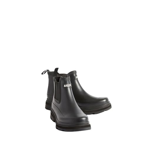 Aigle Damen Soft Rain 2 Regenstiefel, Schwarz, 36 EU