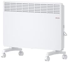 STIEBEL ELTRON Elektroheizung Standgerät für ca. 25 m², TÜV geprüft, Konvektor-Heizung mit einfacher Regelung, 2 kW, energiesparend, Rollen, 204450