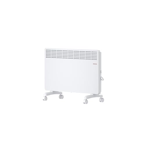 STIEBEL ELTRON Elektroheizung Standgerät für ca. 25 m², TÜV geprüft, Konvektor-Heizung mit einfacher Regelung, 2 kW, energiesparend, Rollen, 204450