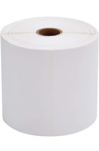 Image of Direct Thermal Shipping 400 Labels Printer Sticker Roll, Pack of 1 (3 x 5 inch)