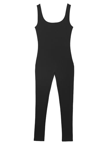 Mens Striped Athletic Jumpsuit Stretchy Tank Unitard Rompers for Workout Bodybuilding4