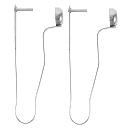 YARNOW 1 Jeu Carottier De Jujube Ustensile De Cuisine pour Les Dattes Outil De Piquage pour Les Dattes Dénoyauteur De Cerises Et D'olives Presse-jujube Silver Acier Inoxydable 2 Pièces