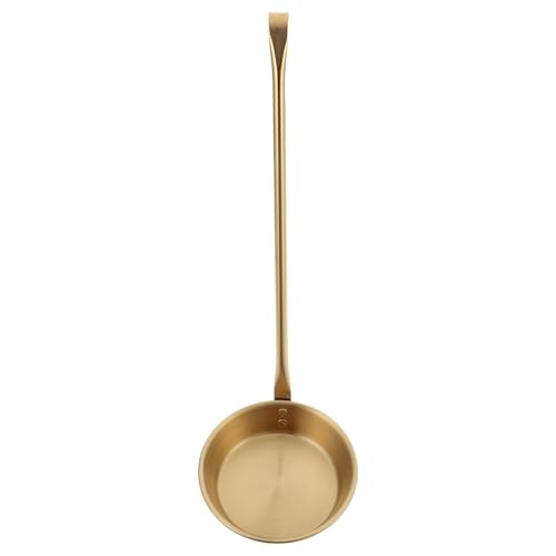 NIYANGLE - NIYANGLE Cuillère à Frire Inoxydable Antiadhésive avec Manche Long Ergonomique pour Cuisine pour Crêpes Beignets et Snacks Ustensile et Léger pour Usage Domestique