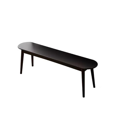 Banco de Madera para Entrada, Banco para Mesa de Comedor, Banco para el Extremo de la Cama, para Dormitorio, Muebles de Entrada, Banco Estrecho de Estilo rústico para Sala de Estar, Pasillo,