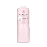 Wella Professionals Shinefinity Activator - Brush & Bowl – 2% Entwickler für präzises Auftragen mit Schale & Pinsel – für Shinefinity Glaze demi-permanente Tönung– pH-kontrolliert & sanft – 1L