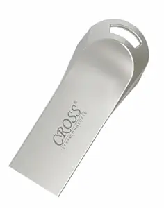 CROSS 3.0 USB Pen Drive with Metal Body - Silver | External Storage Device | Compatible with Laptop, Desktop, Projector, Car, Audio (8 GB, 3.0 USB Light-NING PENDRIVE)