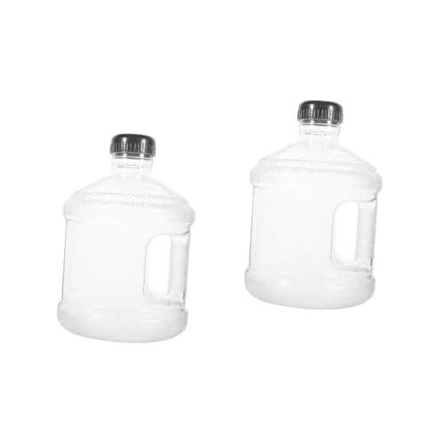 Bidon eau portable PC transparent Toyvian 2 pièces pour camping