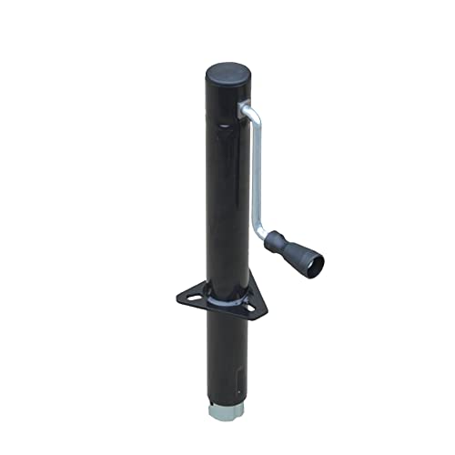 Image of Bastion Distribution Side-Wind Trailer Jack | 5000lb Capacity A-Frame | 14 4 /5 inch Travel | Powder Coated | BJ-5000SW-1