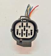 Wiring Connecting Terminals - Automotive Connector Gearbox Oil Circuit Board Battery Valve Plug - (Color: Dark Grey)