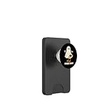 silly spooky goose halloween funny silly goose ghost fall popsockets popwallet per magsafe