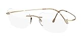 Eyeglasses Silhouette TMA Must Collection 2017 (5515) 7530 True Gold 54/21/160