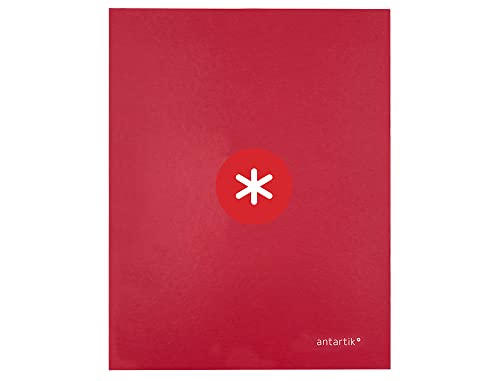 Carpeta 4 Anillas 40 Mm Mixtas Liderpapel Antartik A4 Forrada Color Frambuesa