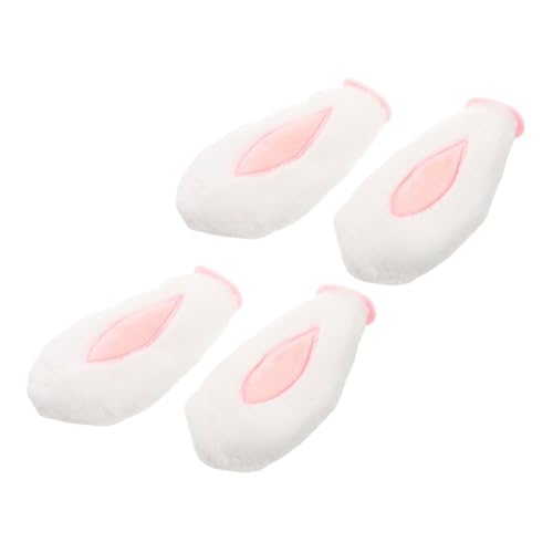Compatibilità universale: progettate per adattarsi a scooter elettrici, motociclette, biciclette e altro ancora, queste decorazioni versatili valorizzano qualsiasi tipo di casco, accessorio per casco con orecchie di coniglio, orecchie di coniglio di peluche