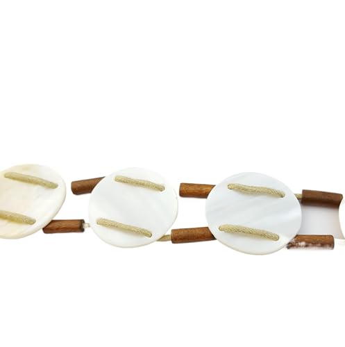 Tie belt with real shell link pieces2