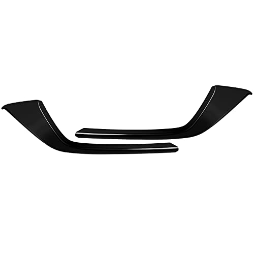 Image of HIGH FLYING for Mazda CX-5 CX5 2022 2023 2024 2025 Exterior Accessories Car Front Grille Inserts Cover Molding ABS Glossy Black 2pcs