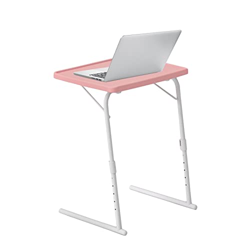Mesas Auxiliares de Salón Mesas de Bandeja de TV Plegables, Escritorio para Portátil de Altura Ajustable, Mesa Auxiliar para Sofá Que Ahorra Espacio, Mesa de Refrigerios Compacta para el Hogar / Apart Cover