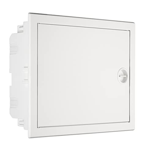 REV Sicherungskasten, Verteilerkasten 1-reihig 12TE, 400V,283x224x70mm, weiss