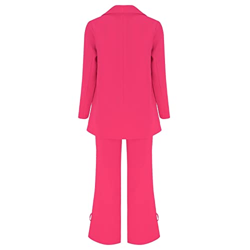 Womens 2 Piece Suits Business Trouser Suit Set Ladies Office Slim Fit Formal Blazer Going Out Blazer Jackets3