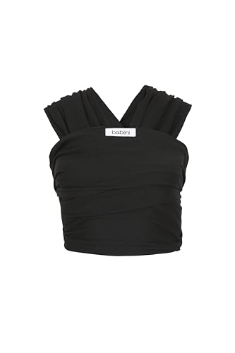 Babiini Tragetuch für Neugeborene, verstellbar und elastisch, ergonomisch und atmungsaktiv, ideal für Babytragen von 3,2 kg – 12 kg – einfach zu bedienen, Freisprecheinrichtung und maschinenwaschbar