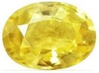 Sponsored Ad - 6.75 Ratti 100% Premium Quality Yellow Sapphire(Pukhraj) By Lab Certified Gemstone