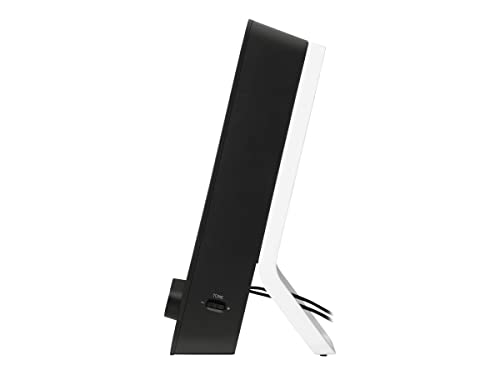 Z200 Altoparlanti per PC, Audio Stereo Completo, 10 Watt, 2 Ingressi Audio 3.5 mm, Jack ?per Cuffie, Bassi Regolabili, Controllo Volume, Presa EU/IT, Computer/TV/Smartphone/Tablet, Nero - Casse per PC - Immagine 1