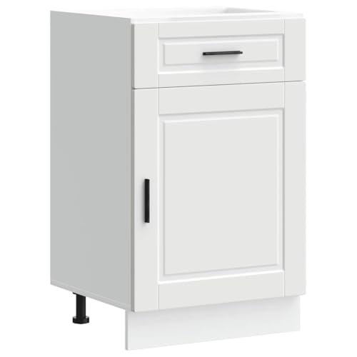 vidaXL Armoire de Cuisine Porto Blanc Bois d'ingénierie