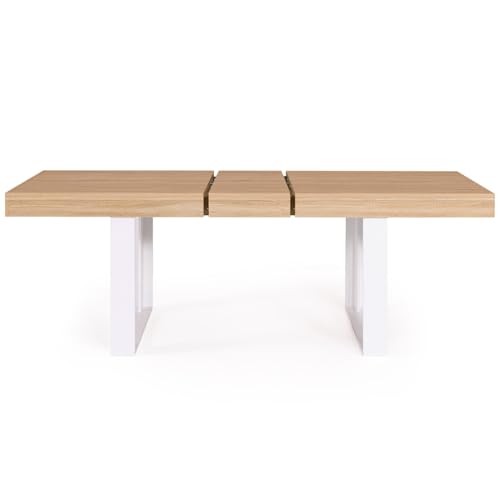 Table à manger extensible Phoenix 4-8 pers. IDMarket