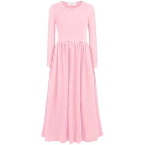Arshiner Long-Sleeved A-Line Maxi Dress Cover