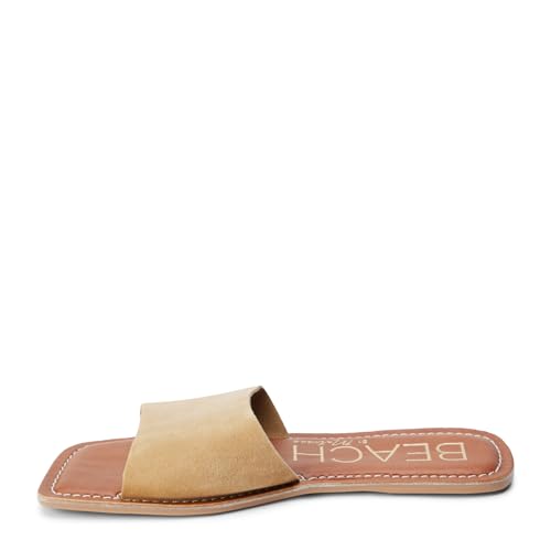 BEACH by Matisse Womens Bali Print Slide Flat Casual Sandals Casual - Black, Brown4