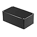 Pinfox Waterproof Plastic Project Box ABS IP65 Electronic Junction Box Enclosure 6.2 x 3.54 x 2.3 inch 158 x 90 x 60 mm (Black)
