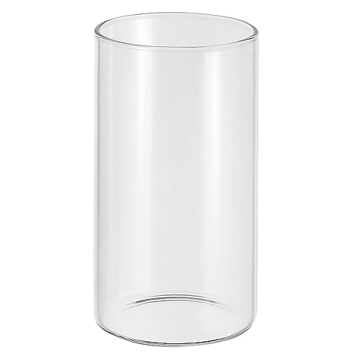uxcell Clear Glass Cylinder Vase, 4.7" Tall and 2.6" Dia Tabletop Flowers Vase Floating Candle Holder Vase for Home Decor Wedding Centerpieces(10oz)