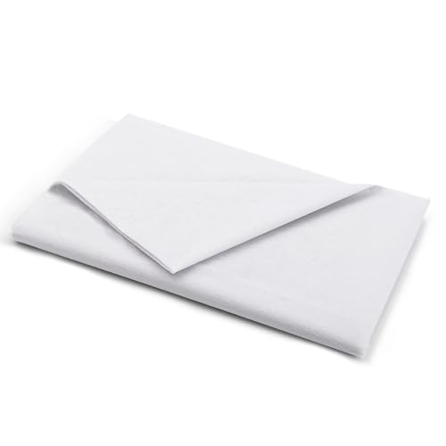 2 Meters White Fusible Interfacing for Sewing Iron On Interfacing Lightweight Non Woven Single Sided for Sewing Quilting Crafting and Dress Making 75 * 200 cm