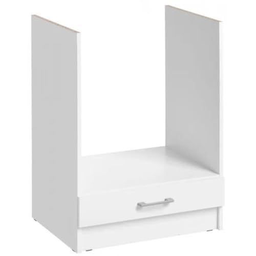 Cuisineandcie - Meuble pour Four encastrable Eco Blanc L 60 cm