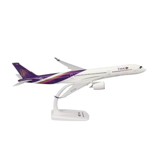 Modèle d'avion en Alliage Modèle d'avion À Assembler en ABS pour Collection De Jouets A350-900 De Thai Airways À L'échelle 1:200 Collection Et Présentation