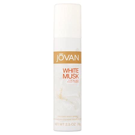 Pack Of 5 - Jovan White Musk For Women Cologne Body Spray, 2.5 Oz #TOP5