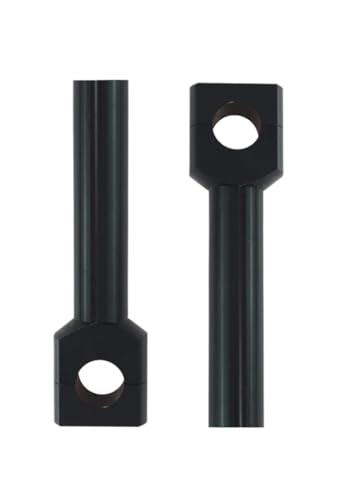 Riser Guidon Moto 22/25mm Kit de Rehausseur Universel pour Barres de Poignée