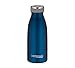 ThermoCafé Thermosflasche 350ml, TC Bottle, Trinkflasche kohlensäurefest, Isolierflasche Edelstahl blau auslaufsicher, Wasserflasche 4067.259.035, Thermoskanne 12 Stunden heiß, 24 Stunden kalt