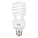 Sundew 10.0 UVB Compact Fluorescent Desert Light Bulb for Reptiles,Terrarium Lamp,13 Watts,26 Watts,E26,Screw Thread (13, Watts)