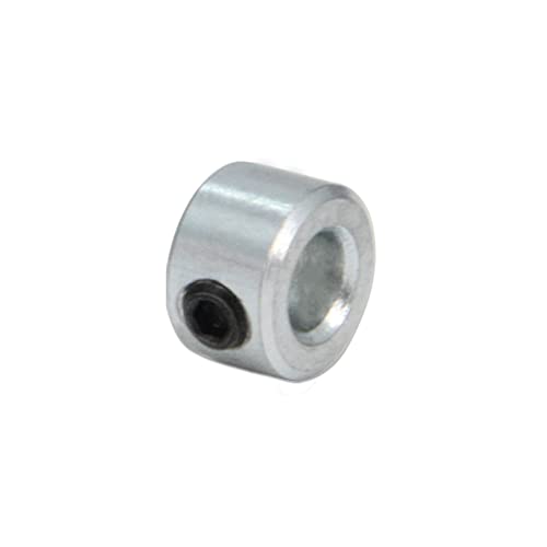 Zeberoxyz ZE128 8Pcs 1/4 Inch Bore Shaft Collars Sets-Screw Style Zinc Plated Solid Steel Lock Collars thumb #4