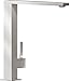 Villeroy & Boch Finera Square 927100LC - Rubinetto da cucina ad alta pressione, in acciaio INOX massiccio