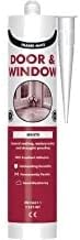 DECK INN 3 x White Frame Mate Door & Window Silicone - Excellent Adshesion For Interior Exterior sealing and draught proofing
