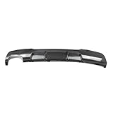 SDLDCVXZ Difusor de parachoques trasero deportivo con aspecto de carbono compatible con BMW E90 E91 320i 325i 2005-2012