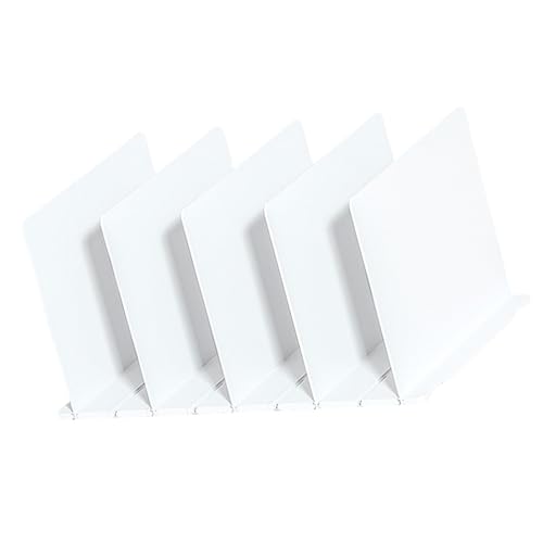 Vdaxvme Separador de estantes multiusos ajustable y resistente, accesorio para organización de armario, separador de almacenamiento transparente