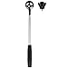 QWORK Stainless Steel Telescopic Golf Ball Retriever, Extendable up to 9 Feet with Automatic Locking Scoop, Lightweight and Rust-Resistant