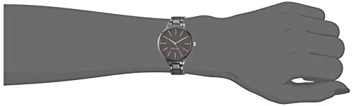 Image of Nine West Women's Crystal Accented Bracelet Watch