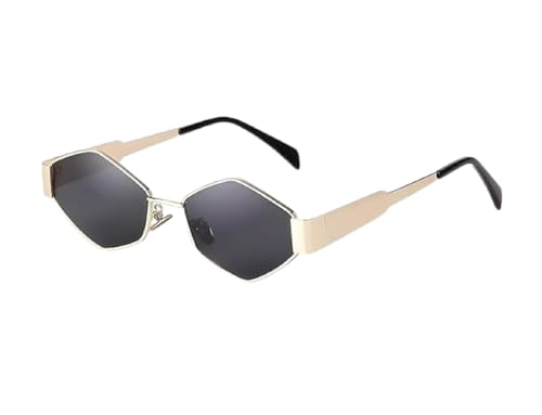 CAPITEUM Mc Stan Rimless Sunglasses Black Pus Black - Image 3