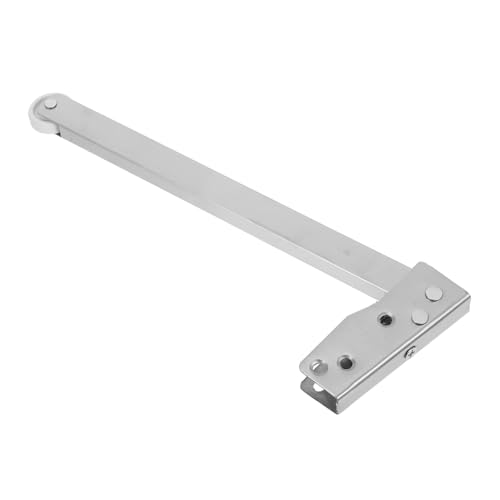 Uonlytech Ferme-porte Automatique Inoxydable Avec Ressort Pour Portes Doubles Coordonnateur De Fermeture Séquentielle Silencieux Et Robuste Maison Et Commerce